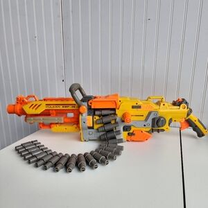Nerf Vulcan EBF 25 Blaster Dart Gun Ammo Belt  Tested & Working